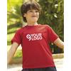 Fruit of the Loom T-shirt sportiva bimbo 140g poliestere traspirante Personalizzate o neutre