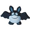 Pipistrello Antistress Nero in Poliuretano, Souvenir Zoo 7.9x11.7cm Personalizzate o neutre
