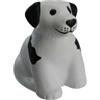Antistress Cane in Poliuretano 34g Marrone per Veterinari 9x6x8cm Personalizzate o neutre