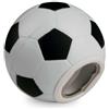 Apribottiglia pallone calcio in PU antistress bianco/nero Personalizzate o neutre
