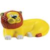 Antistress Leone Leone® giallo in poliuretano 10 cm - 34 g Personalizzate o neutre