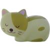 Antistress Gatto che Dorme in Poliuretano 7x5x10,5 cm 34g Personalizzate o neutre