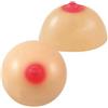 Antistress Seno in poliuretano Soft Touch 9,6cm colore rosa Personalizzate o neutre
