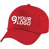 Cappellino bimbo con 5 pannelli, regolabile Personalizzate o neutre