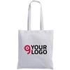 Shopper cotone 120g multicolore manici lunghi eleganti Personalizzate o neutre