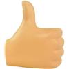 Mano antistress pollice in su in poliuretano 34g 9.6x4.8x8.6cm Personalizzate o neutre