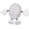 Pupazzo Cervello Antistress in Poliuretano 14x7x6 cm | 34 g Personalizzate o neutre