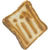 Toast Antistress morbido in poliuretano 13x12x1.8cm - Personalizzate o neutre