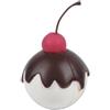 Stress Ball Gelato Ciliegia in Poliuretano 7.9cm | Personalizzate o neutre