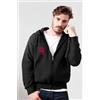 Vesti Felpa Uomo con Zip Lunga e Cappuccio, Regular fit Personalizzate o neutre