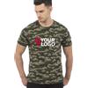 Awdis Just Ts T-shirt uomo Camo T cotone 100% girocollo fit moderno Personalizzate o neutre