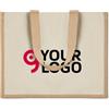 CAMPO DE FIORI Shopper Juta Canvas 42x19x33cm OEKO-TEX® Cotone Personalizzate o neutre