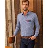Premier GANT Camicia Uomo Microcheck Cotone Classica Manica Lunga Personalizzate o neutre