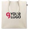 ORGANIC COTTONEL Shopper cotone bio 38x42 cm certificata OEKO-TEX Personalizzate o neutre