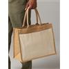 Westford Mill Cotton Pocket Jute Shopper Personalizzate o neutre
