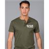 JRC T-shirt Malaga serafino uomo cotone pettinato, girocollo Personalizzate o neutre
