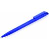 Penna a sfera Morek blu, plastica liscia, clip piatta, refil blu Personalizzate o neutre