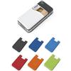 Porta biglietti da visita in silicone adesivo per smartphone 10g Personalizzate o neutre