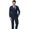 SIGGI HORECA Pantalone Barry uomo elegante Barrymore nero in poliestere viscosa Personalizzate o neutre