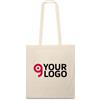 Shopper Regent Cotone Naturale 37x41 cm Manici Lunghi 75 cm Personalizzate o neutre