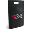 Shopper TNT Rotterdam 80g/m² termosaldata 25x35x8cm resistente Personalizzate o neutre