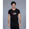 JRC T-shirt New Milano V collo, tricolore, cotone 150g Personalizzate o neutre