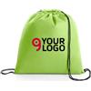 Zaino a sacca Boxp TNT 80g 37x41cm leggero e resistente Personalizzate o neutre