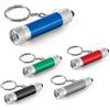Portachiavi Led in Alluminio LightPro Argento con 3 Led Potenti Personalizzate o neutre