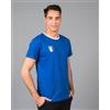 JRC T-shirt uomo girocollo Santos con Scudetto Italia sul petto Personalizzate o neutre