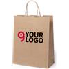 Loiles Shopper Carta Naturale 25x31x11cm Manici Rinforzati 7kg Personalizzate o neutre