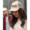 Beechfield Urbanwear Trucker Cap Nero Snapback, 6 Pannelli Mesh, Leggero Personalizzate o neutre