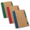 Block note Kraft riciclato 60 fogli con penna - 13x17,7 cm Personalizzate o neutre
