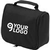 Beauty-case WIDE AWAKE poliestere nero 600D 25,5x19x8cm appendibile Personalizzate o neutre