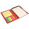 Block Notes Cartoncino con Penna, Elastico Colorato e Adesivi Personalizzate o neutre