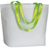 Shopper Bianca con manici fluo Personalizzate o neutre