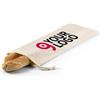 Borsa pane in cotone naturale 22x56cm beige eco-friendly Personalizzate o neutre