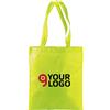 Shopper fluo in poliestere 210T, manici lunghi 65cm Personalizzate o neutre