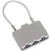 Lucchetto numerico CLOSE valigia in metallo 3,3x4,1 cm argento Personalizzate o neutre