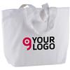Shopper bag cotone 32x24x10 cm con soffietto base - Personalizzate o neutre