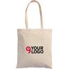 Shopper MoltoBene cotone organico 140g, 38x42cm manici lunghi Personalizzate o neutre