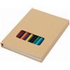 COLOURFUL BOOK Set da colorare, 12 matite e fogli, legno premium Personalizzate o neutre