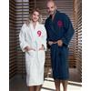 SG Accappatoio Geneva in cotone 420g/m² con colletto a scialle Personalizzate o neutre