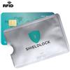 Porta Carte Becam Alluminio 6,2x9 cm Ultraleggero Argento Personalizzate o neutre