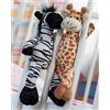 Peluche Zebra LORENZO in Morbido Poliestere, Bianco/Nero 30cm Personalizzate o neutre