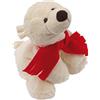 Peluche orsetto polare LARS con sciarpa, bianco, 24 cm Personalizzate o neutre