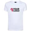 T-shirt Bimbo Kraley Bianco in Nylon-Poliestere Personalizzate o neutre