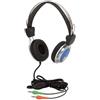 Cuffie On-Ear VIBORG nere, microfono, jack 3.5mm, comfort max Personalizzate o neutre