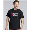 Gildan T-shirt Hammer 100% cotone, girocollo, classic fit Personalizzate o neutre