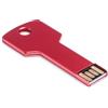 Fixing USB 16GB chiave alluminio lucido argento in scatola regalo Personalizzate o neutre