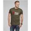SG T-shirt Signature No Label Uomo 160g Cotone Modern Fit Personalizzate o neutre